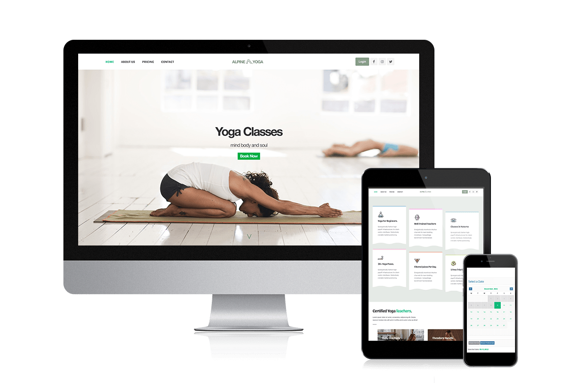 Yoga Booking Websites