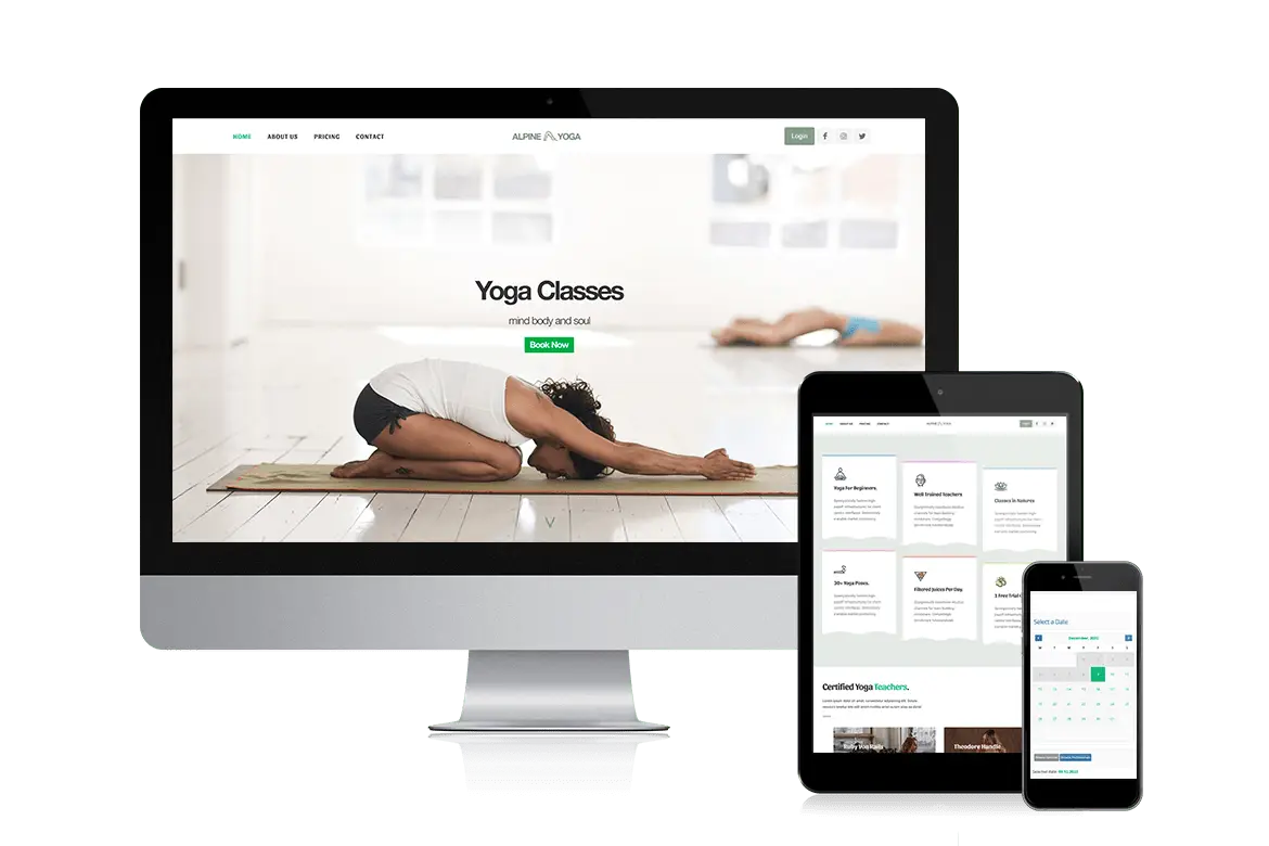 Yoga Booking Websites